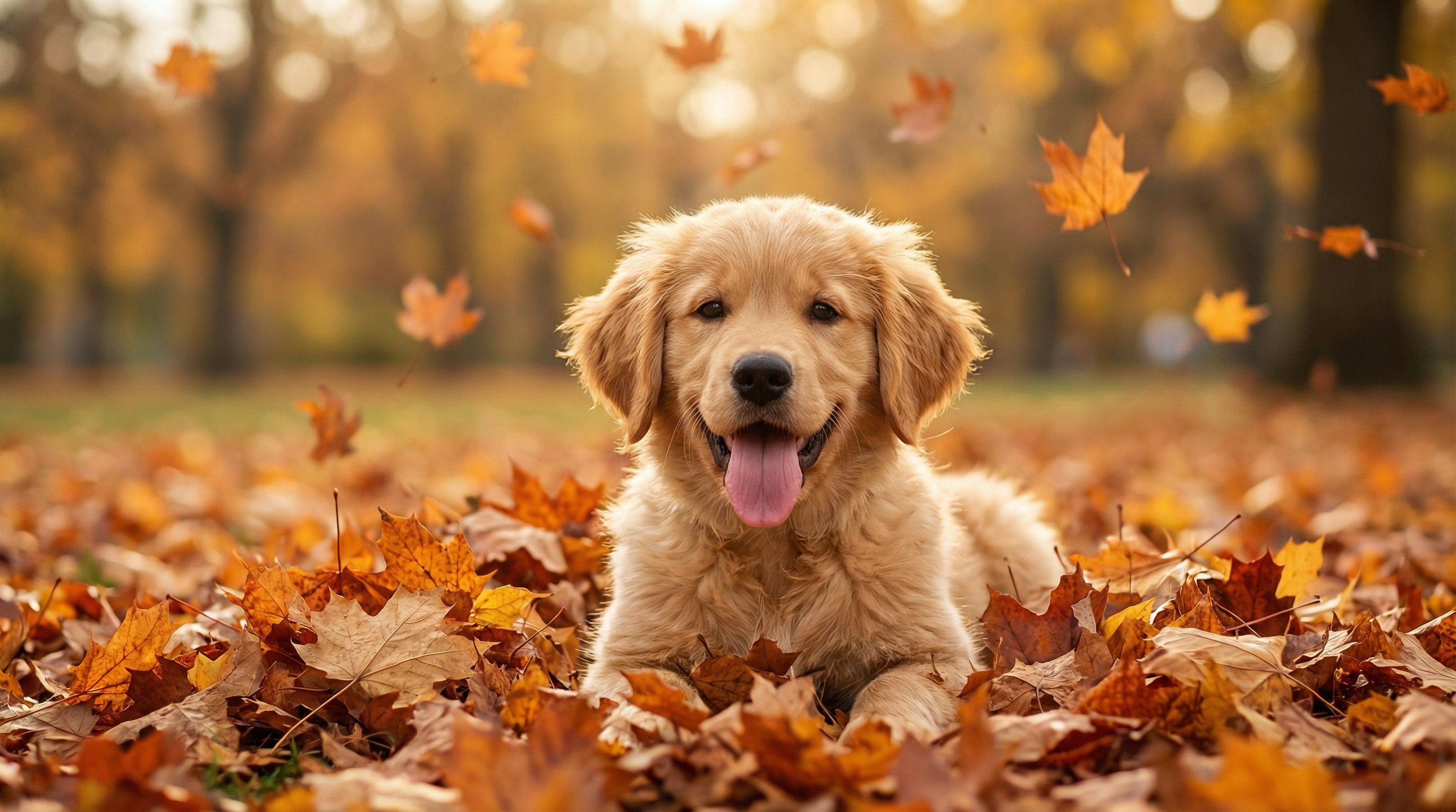 抖阴金毛幼犬秋日视频