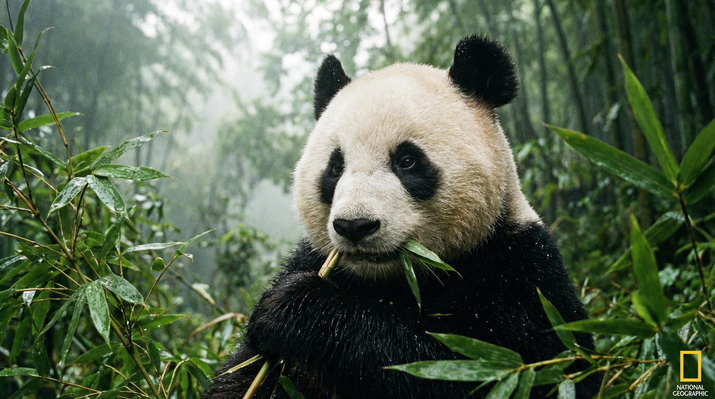 抖阴熊猫吃竹子视频